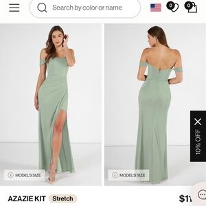 Azazie Kit Dusty Sage